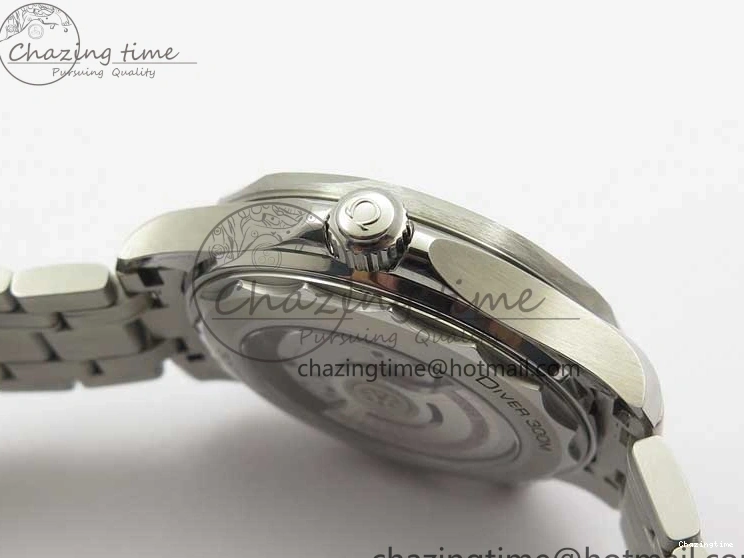 0502 EasyCare Seamaster Diver 300M ORF 1:1 Best Edition Black Ceramic Black Dial on SS Bracelet A 7870